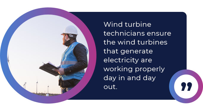 wind turbine technicians quote