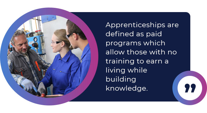 apprenticeship programs quote