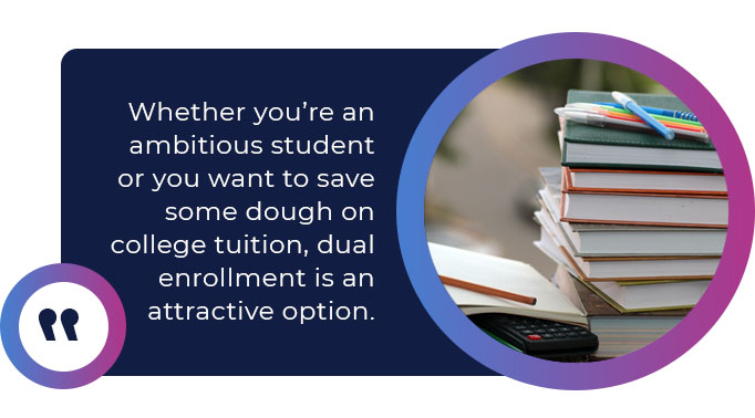dual enrollment option quote