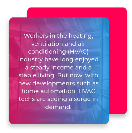 hvac industry pay and demand quote