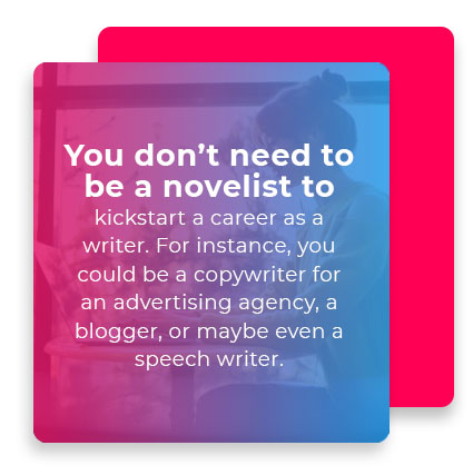 kickstart writers career quote
