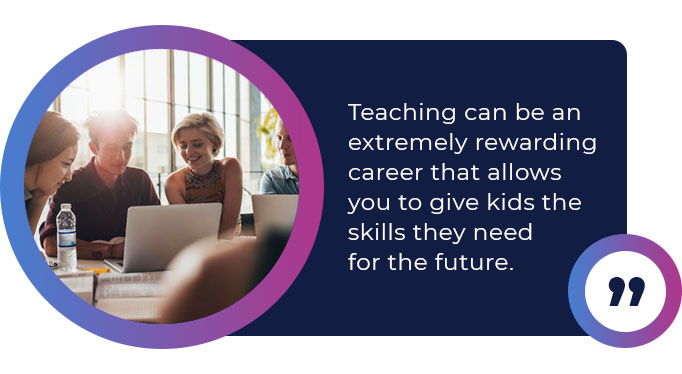 rewarding teaching career quote