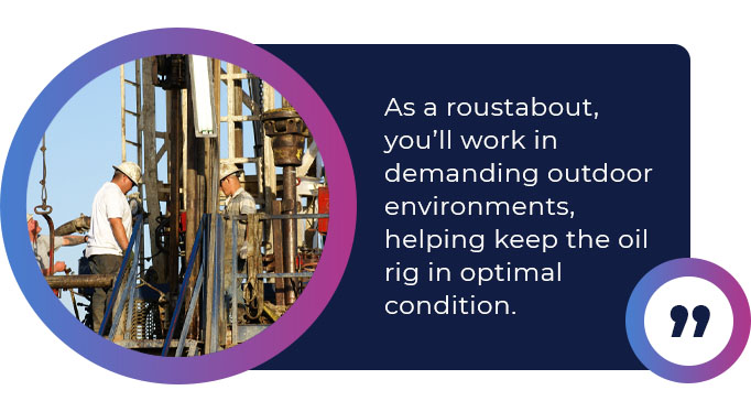 roustabout oil rig quote