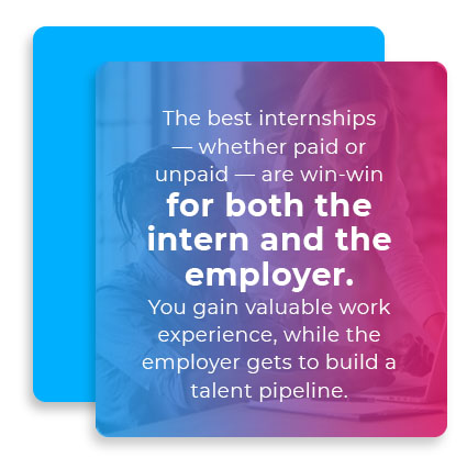 the best internships quote