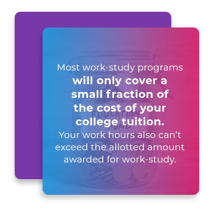 work study programs tuition quote