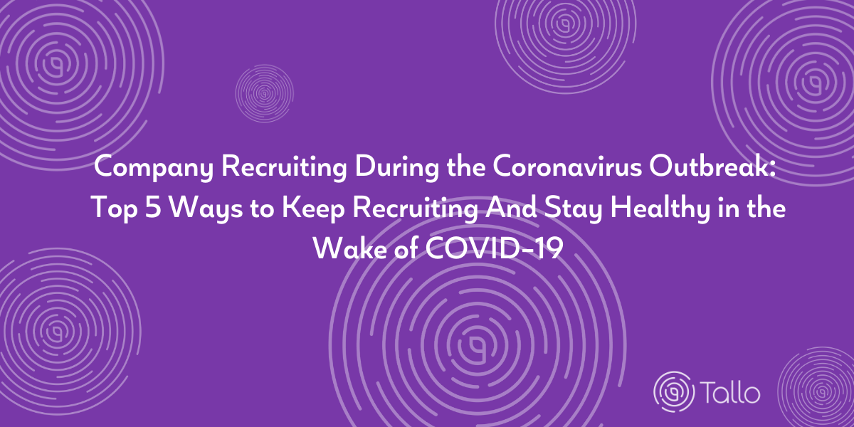 Recruiting During Coronavirus Header Image