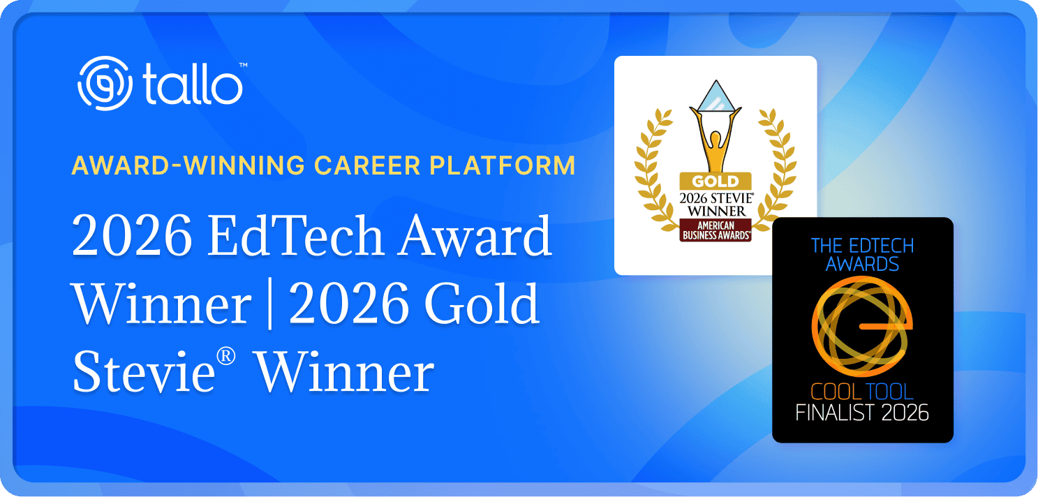 Tallo Wins 2026 EdTech Award and Gold Stevie® Award