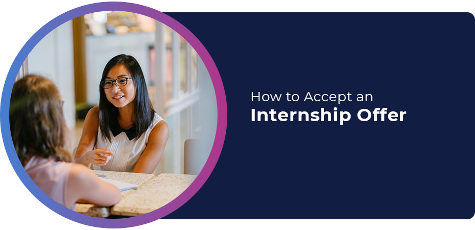 How to Accept an Internship Offer