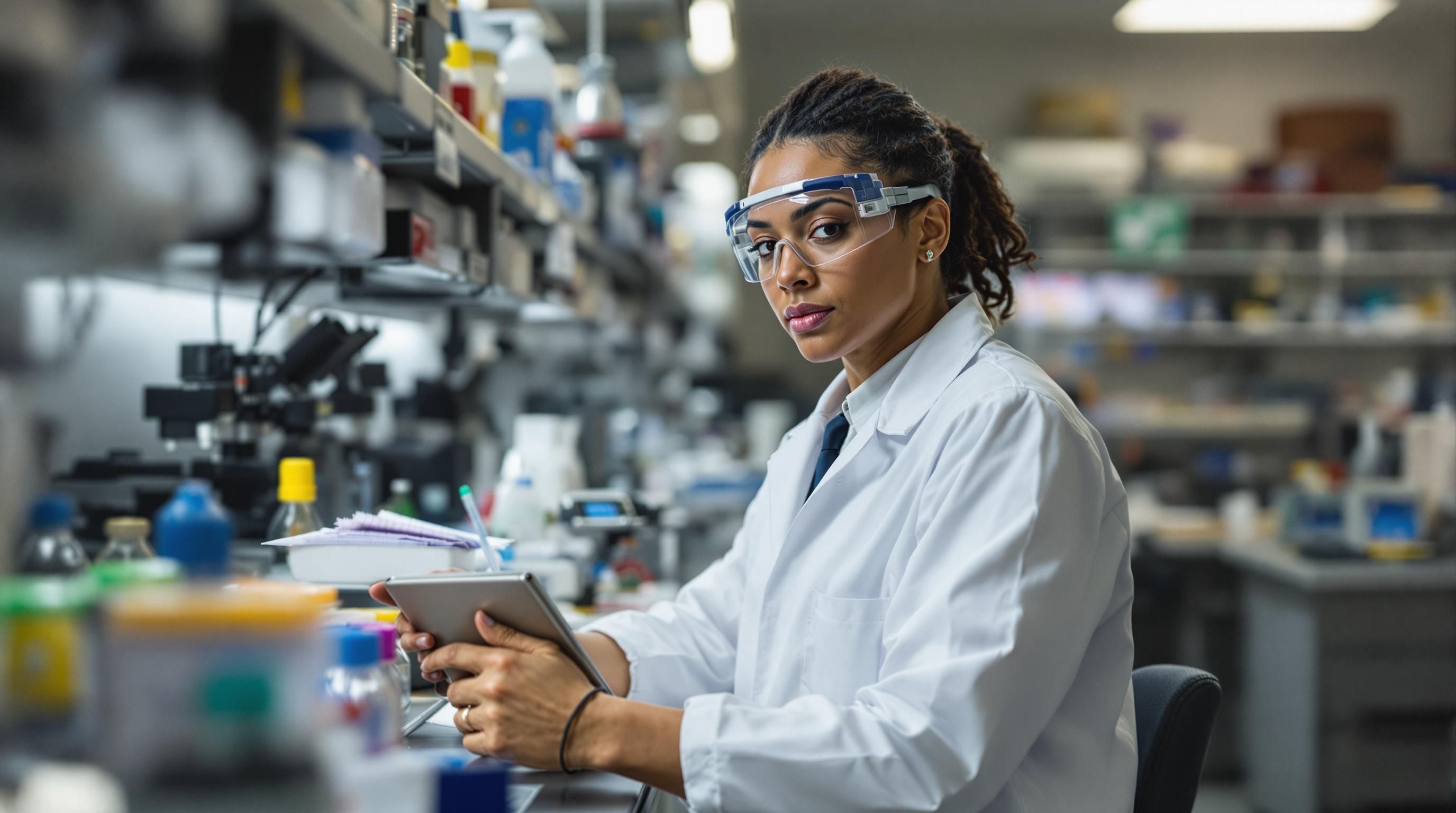 a biomedical scientist