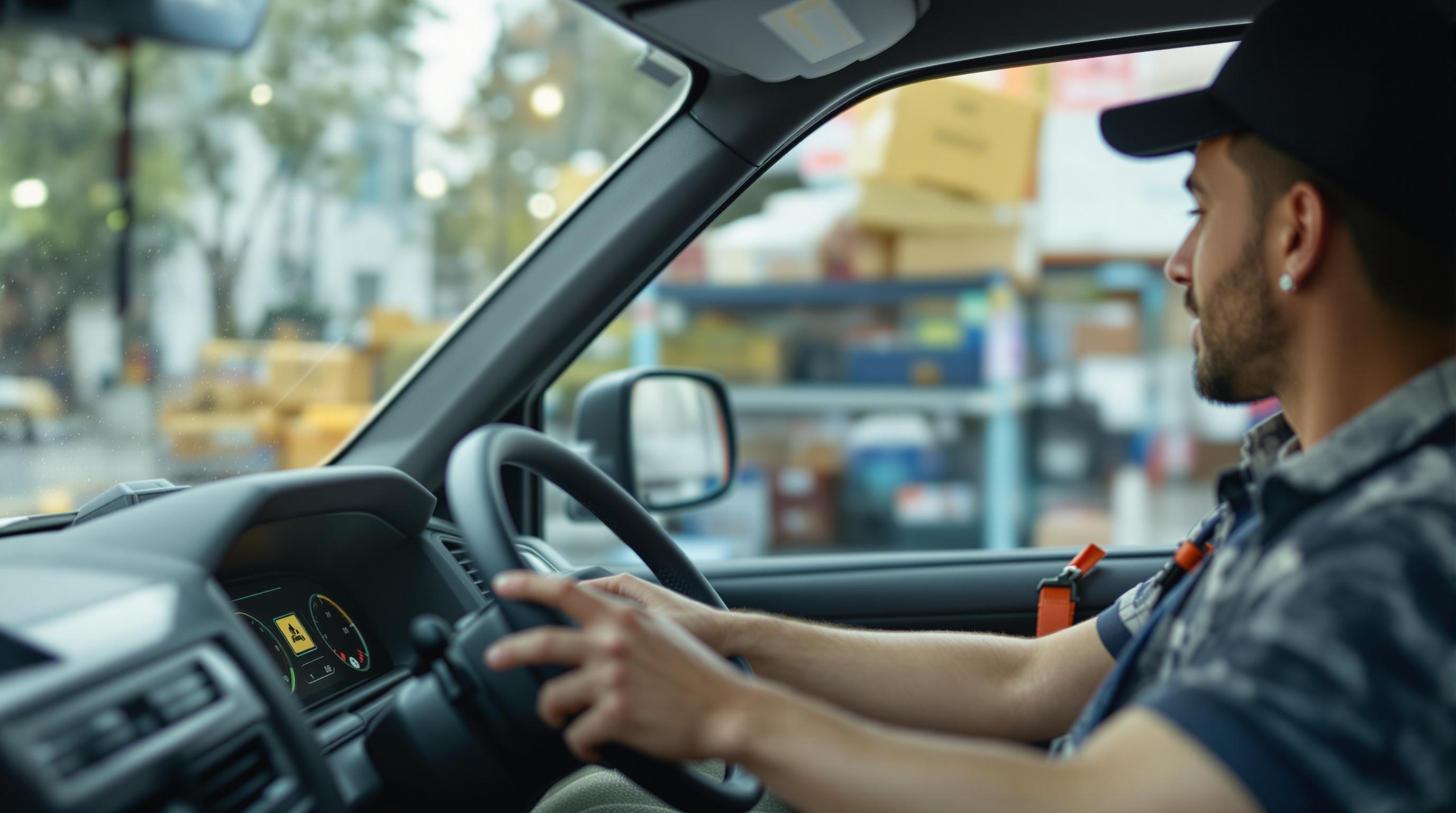 a delivery driver