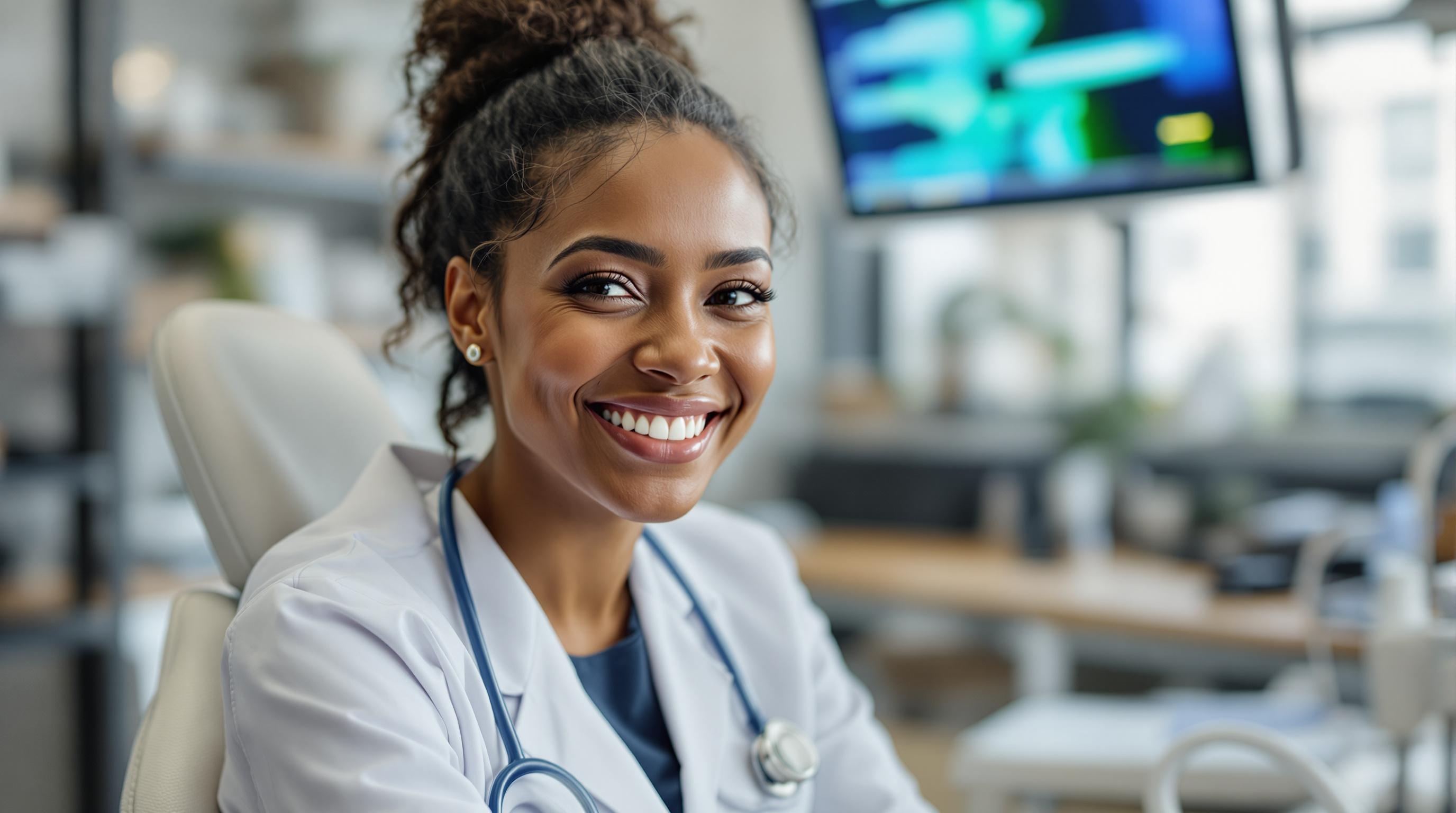 a dental hygienist