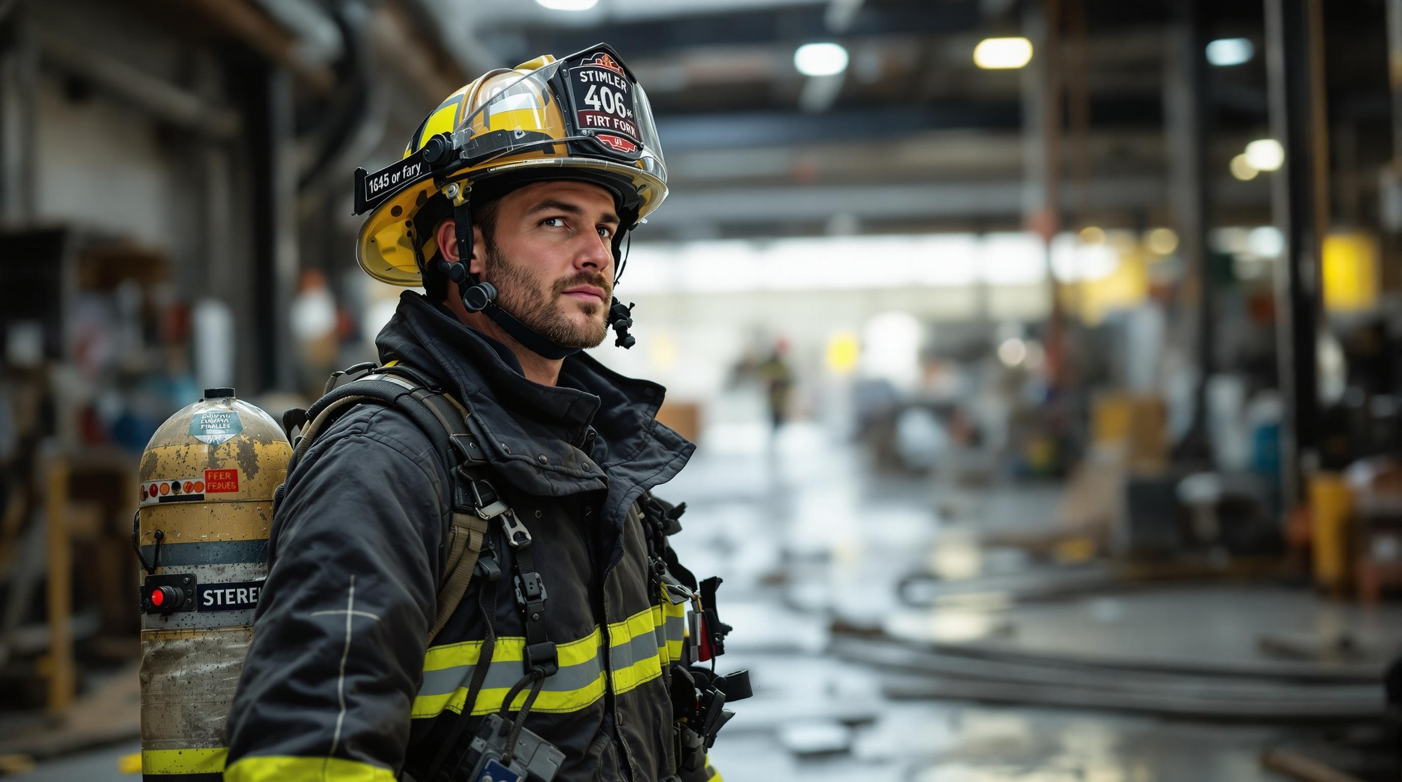 a firefighter in Michigan