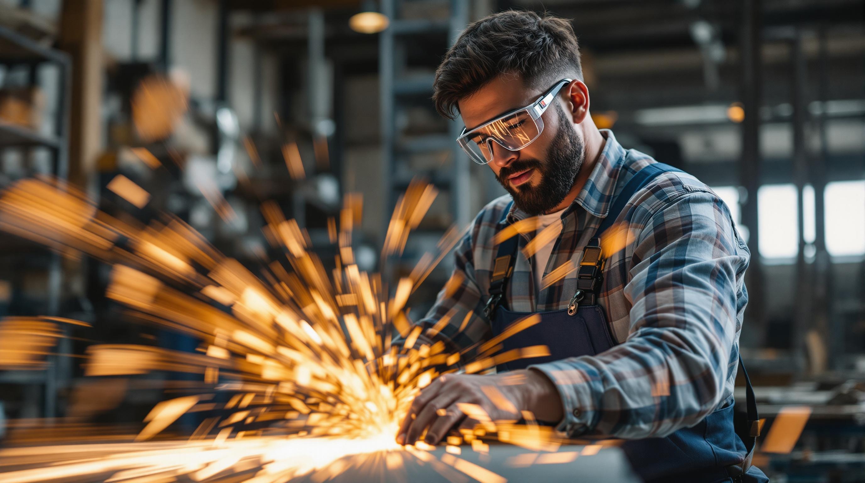 a millwright working