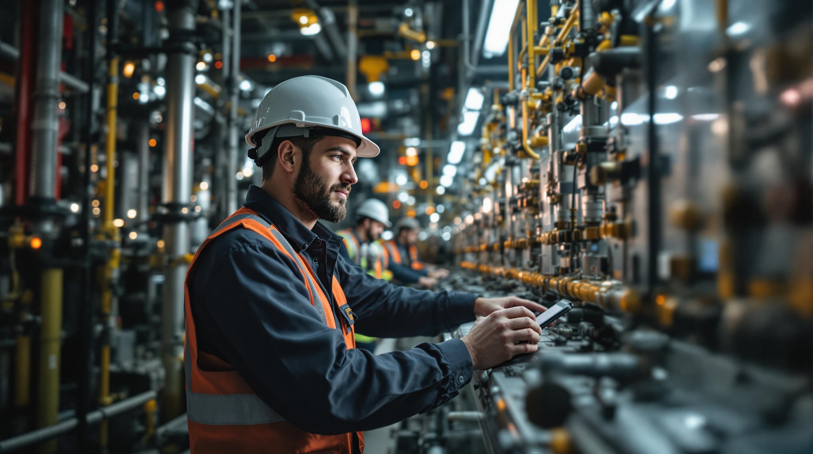 a power plant manager