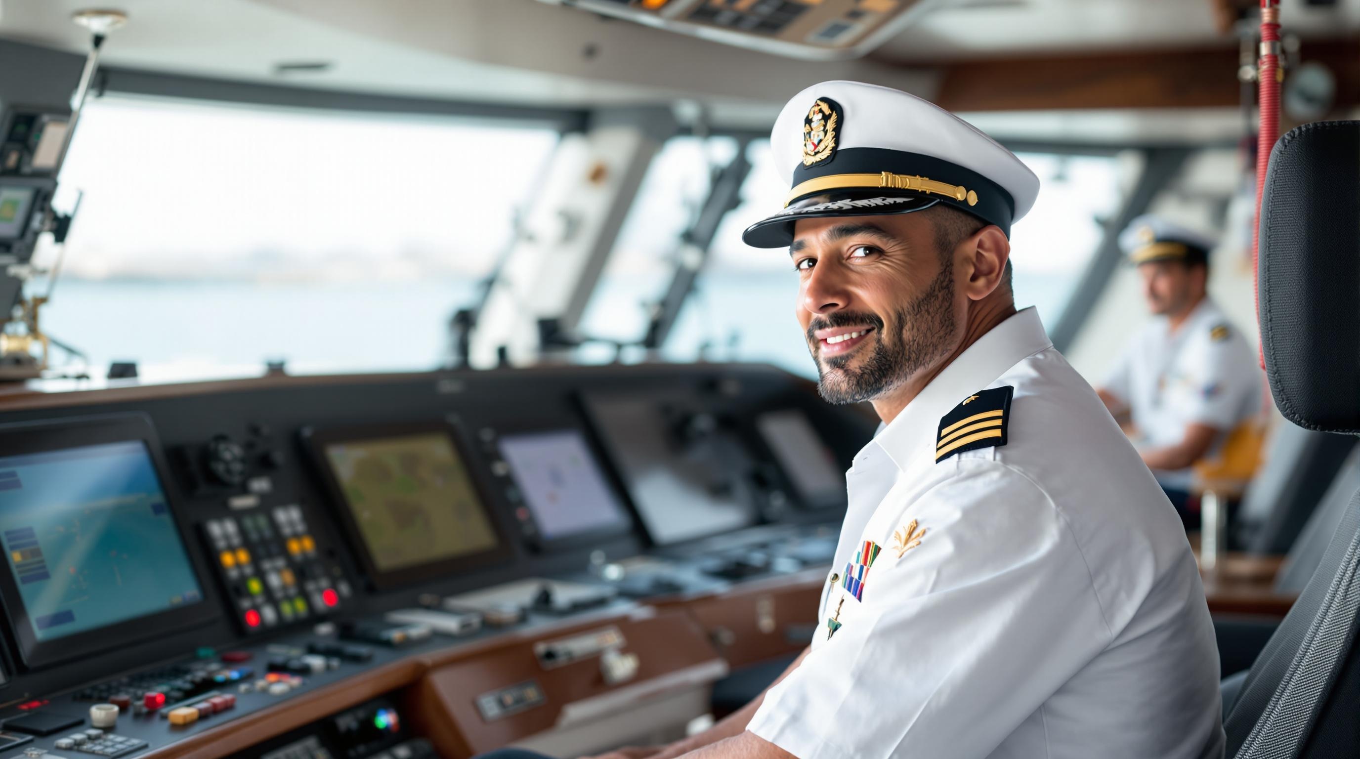a well paid ships captain