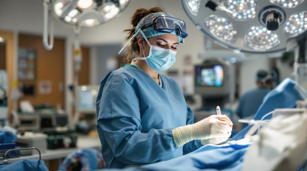 a surgical tech in Mississippi