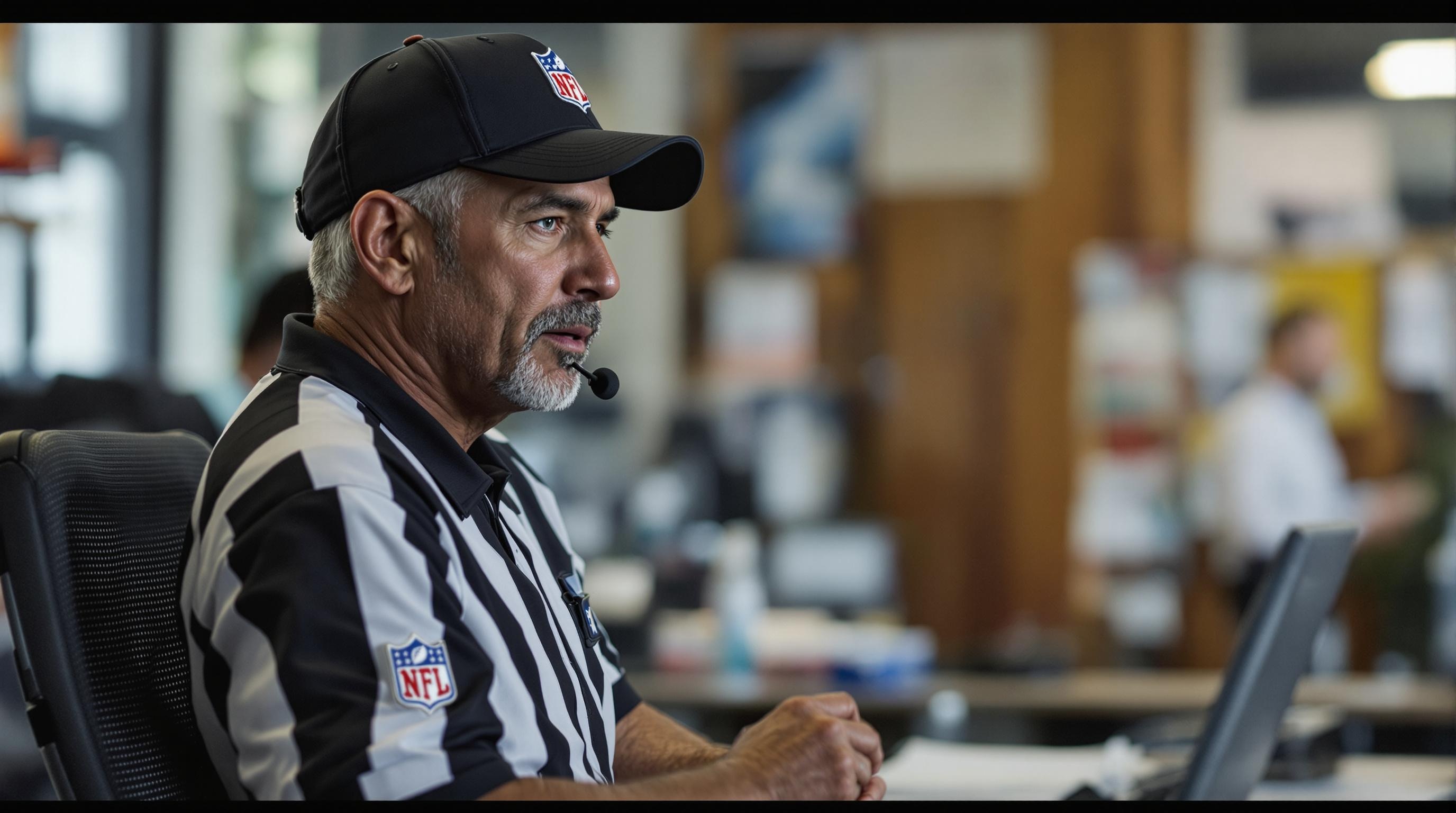 an NFL referee