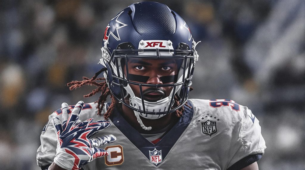 an XFL player