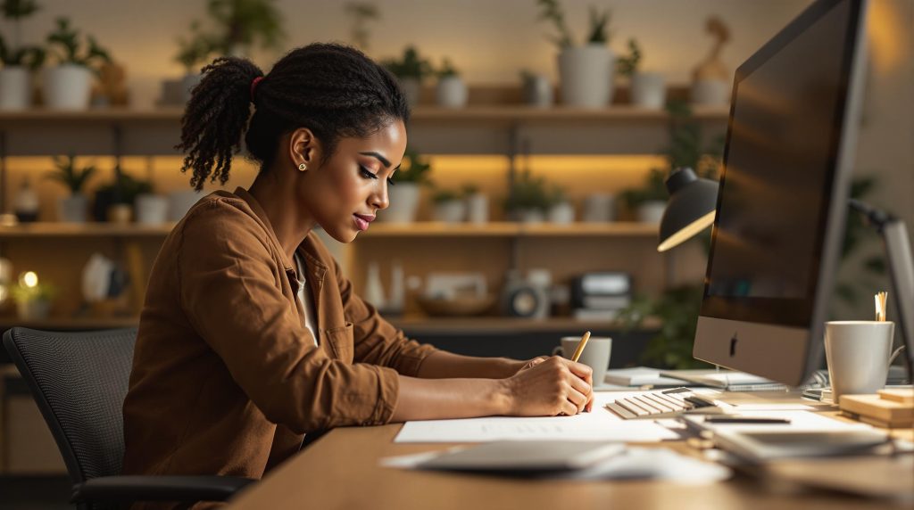 an interior designer without a degree