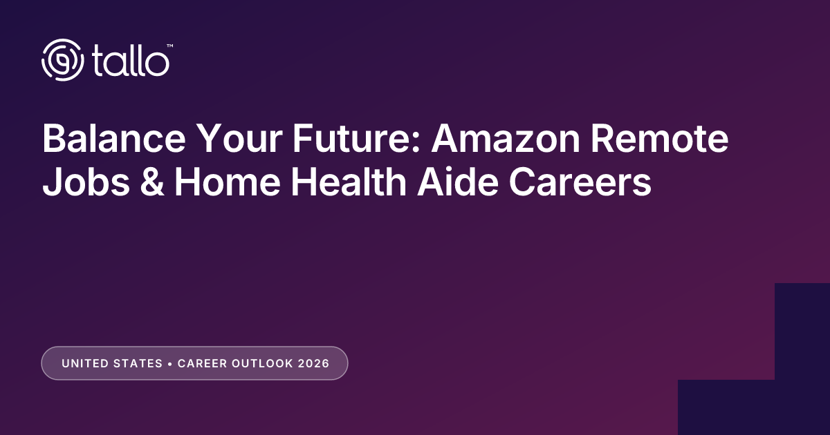 Amazon Work-From-Home Jobs: Flexibility for Your Career Path, Including Home Health Aides