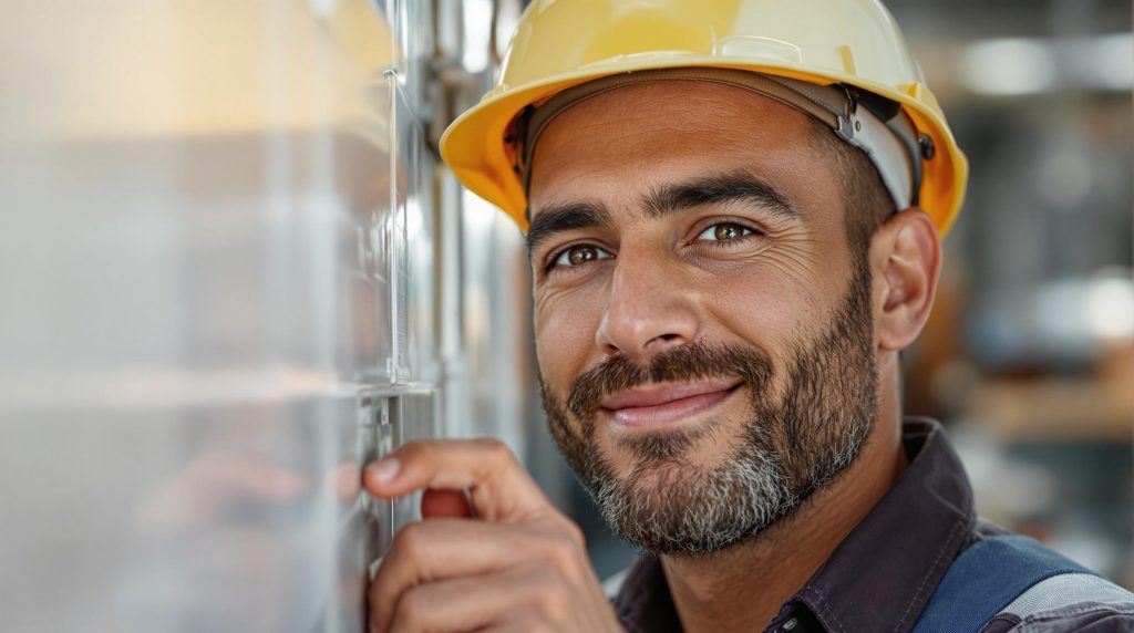 a electrician working in Massachusetts