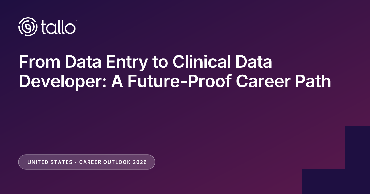 From Data Entry to Clinical Data Developer: A High-Growth Career Path
