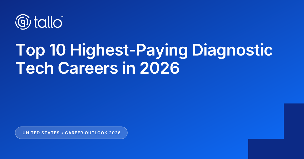 Top 10 Highest-Paying Diagnostic Tech Careers in 2026