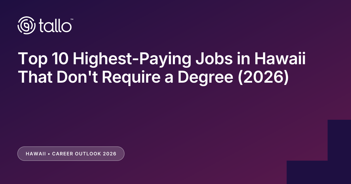 Top 10 Highest-Paying Jobs in Hawaii That Don’t Require a Degree (2026)