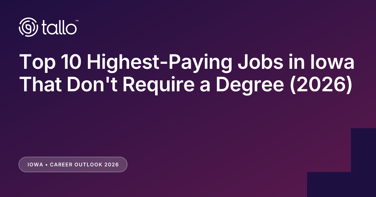 Top 10 Highest-Paying Jobs in Iowa That Don’t Require a Degree (2026)