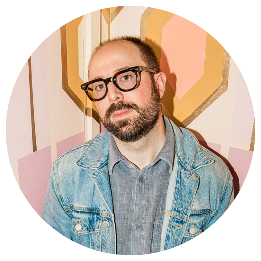 Bio pic of Ignacio Izquierdo, an Ecuadorian-American musician and mixed-media artist behind San Igna, known for introspective indie rock with emotional depth.