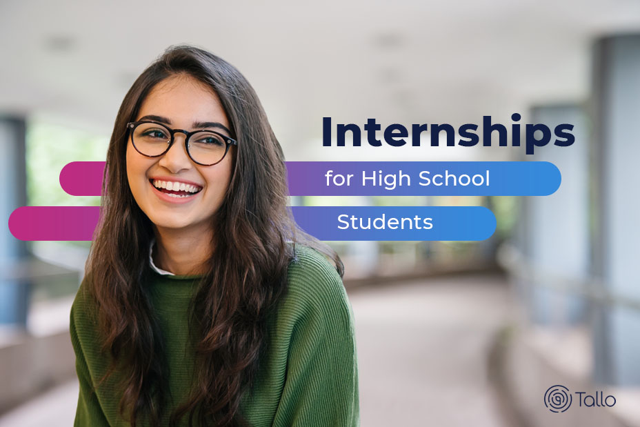 internships for high school students