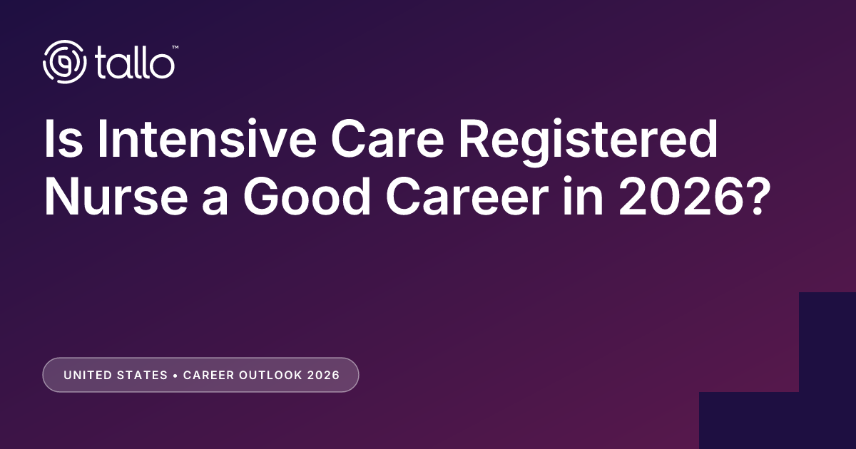 Is Intensive Care Registered Nurse a Good Career in 2026?