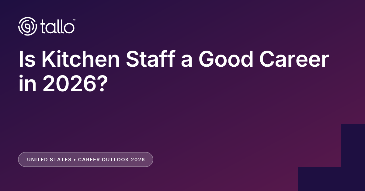 Is Kitchen Staff a Good Career in 2026?