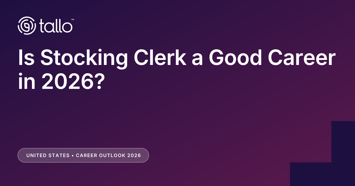 Is Stocking Clerk a Good Career in 2026?