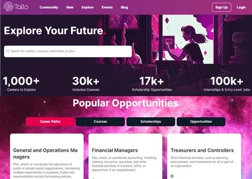 Talent Explore Your Future