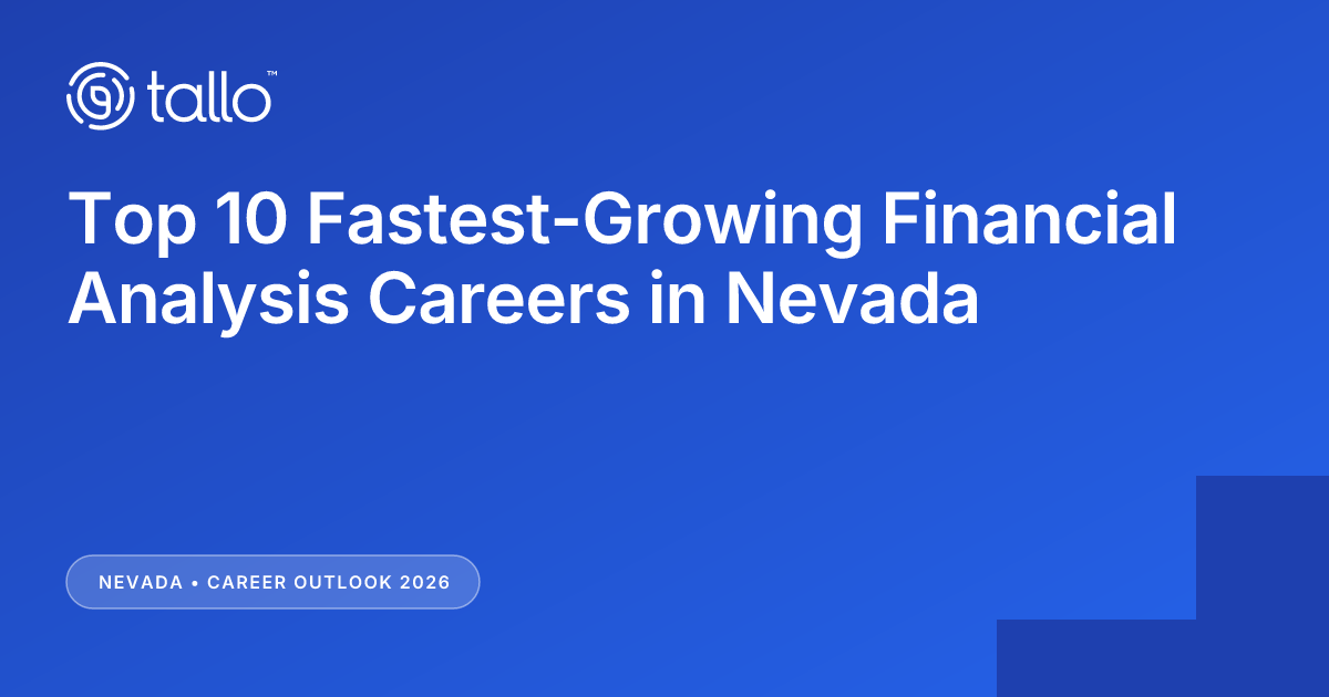 Top 10 Fastest-Growing Financial Analysis Careers in Nevada