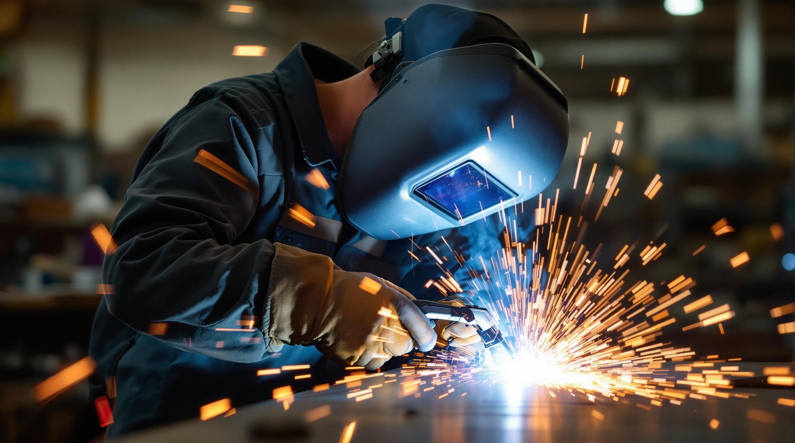 welder welding
