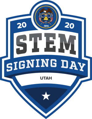 Utah STEM Signing Day Logo