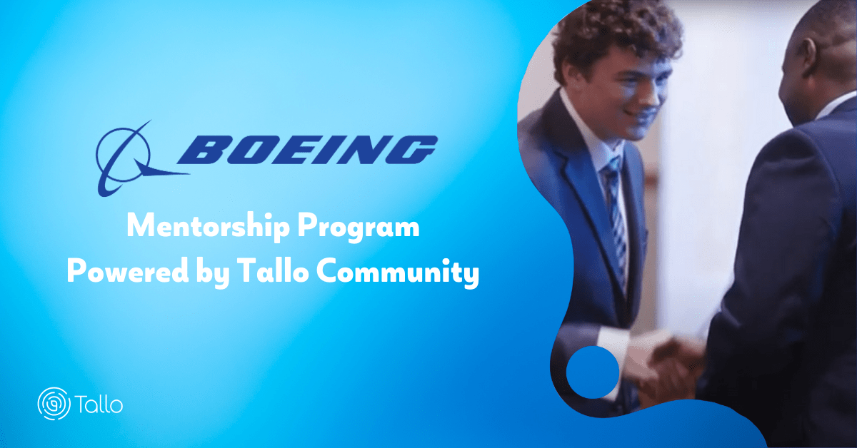Boeing Mentorship Program Powered by Tallo Community