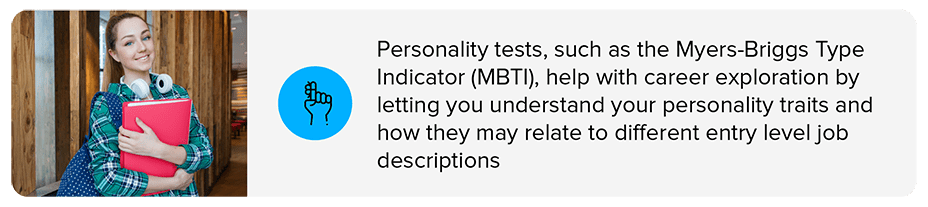 Personality test graphic