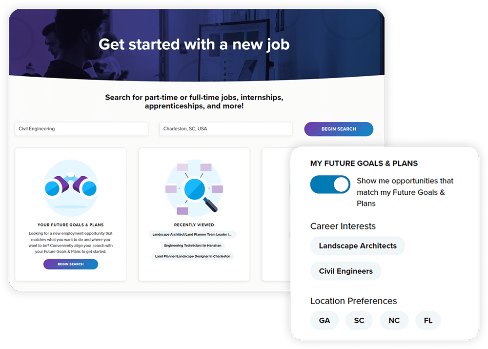 Tallo_Jobs Module_Future Goals and Plans section