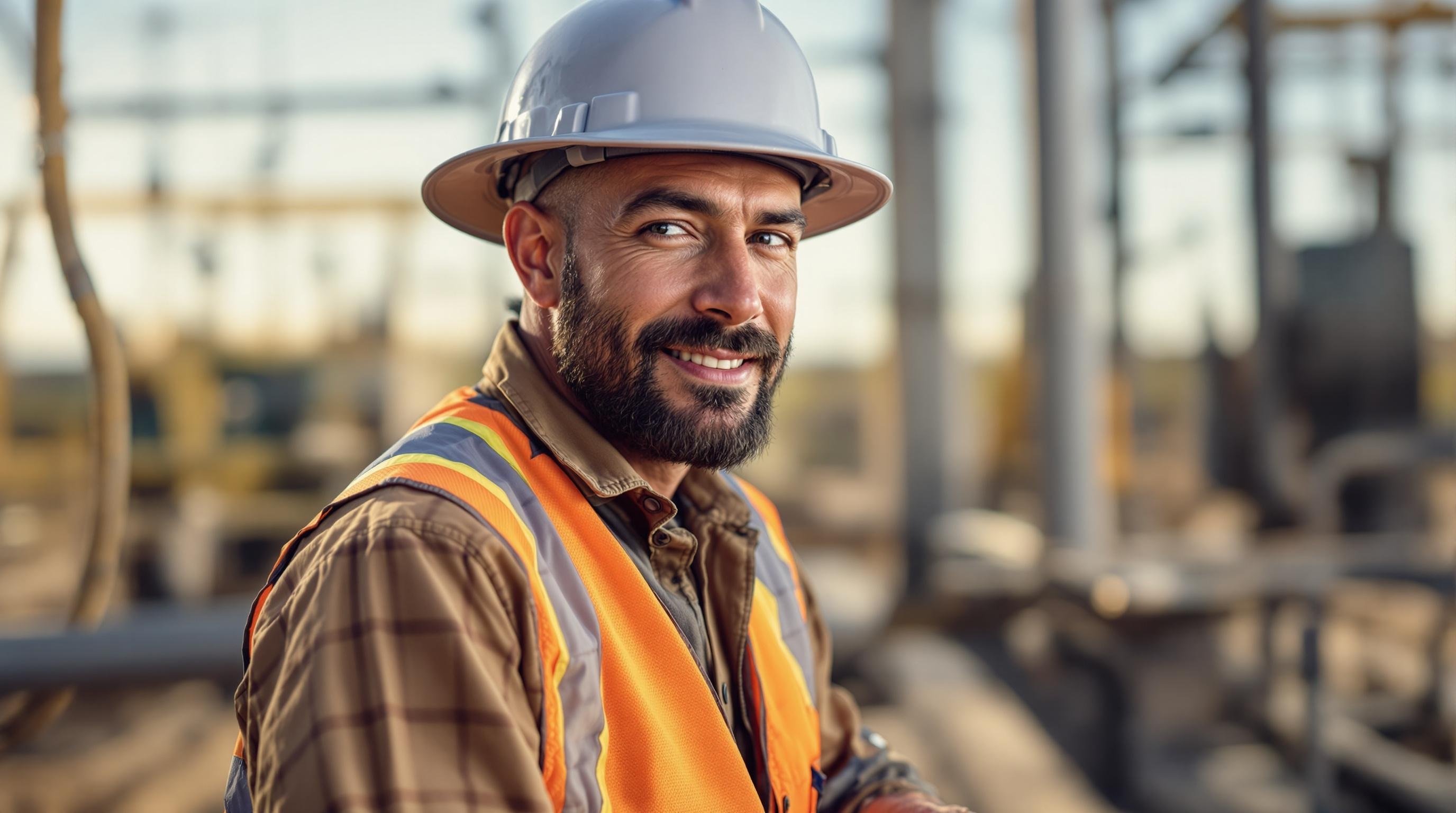 a Texas oil field worker