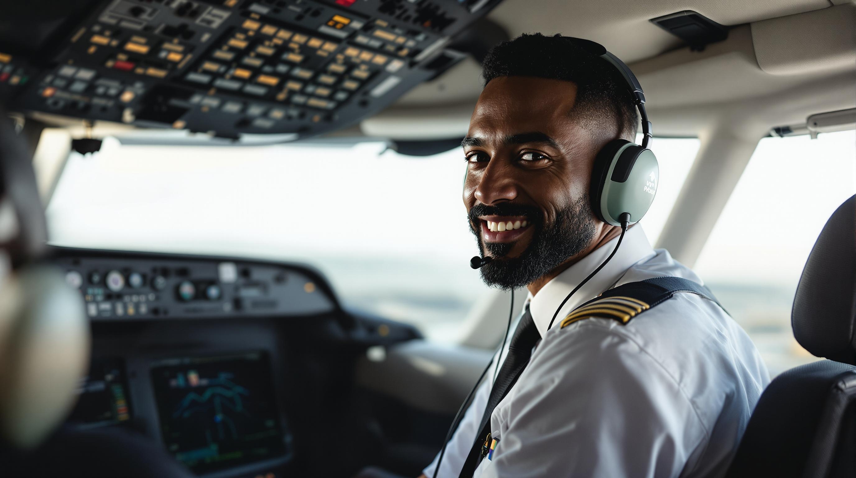 a commercial pilot earning over 100k per year