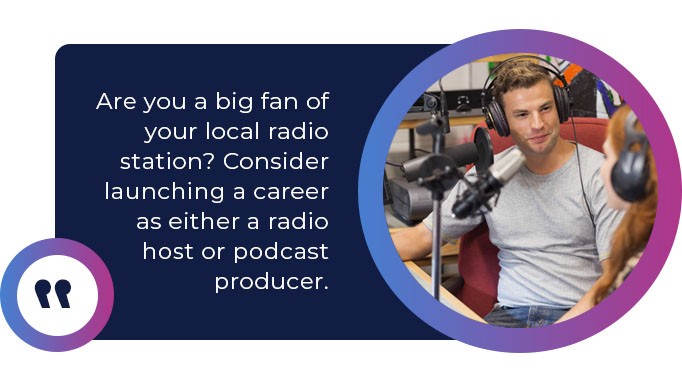 career podcast producer