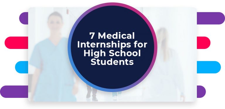 medical research internships for high school students